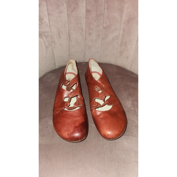 Josef Seibel Shoes Germany Fiona Leather comfort slip on elastic shoes Size 38 - Picture 3 of 10